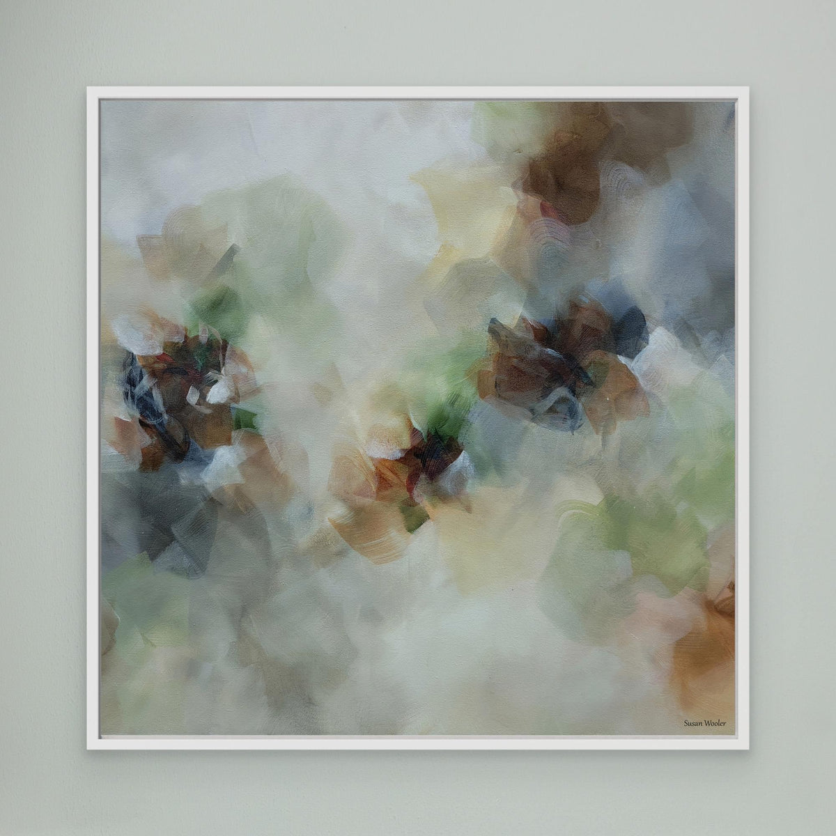 Earth Echoes - Framed Canvas Print