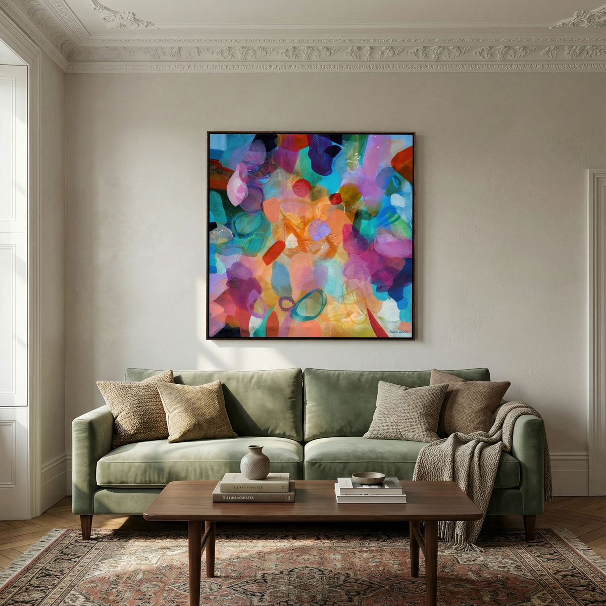 Forgotten Beauty - Framed Canvas Print