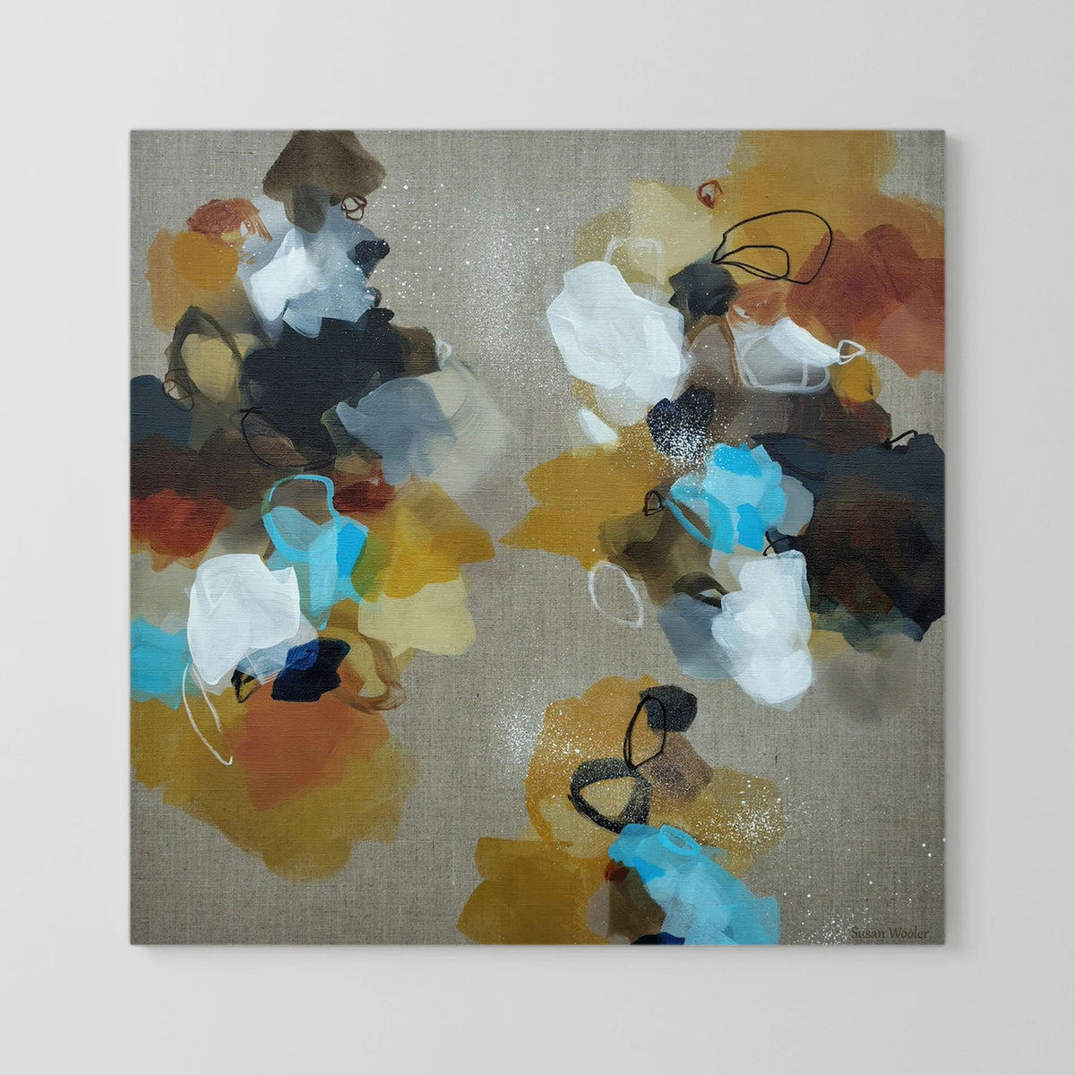 Moving Forward II - Framed Canvas Print