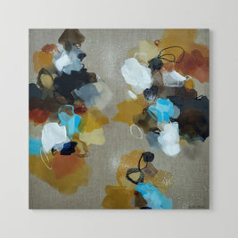 Moving Forward II - Framed Canvas Print
