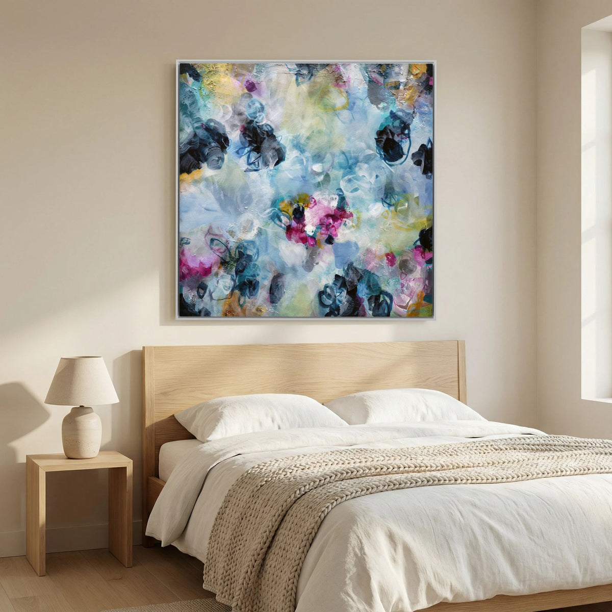 Petunia Blooms - Framed Canvas Prints