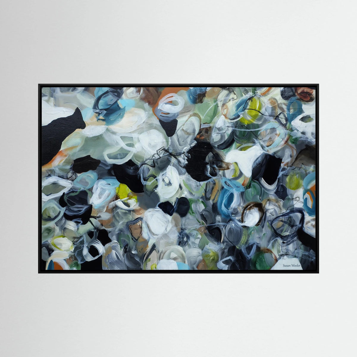 Whispers of Nature - Framed Canvas Print