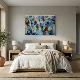 Coastal Whispers - Framed Canvas Print