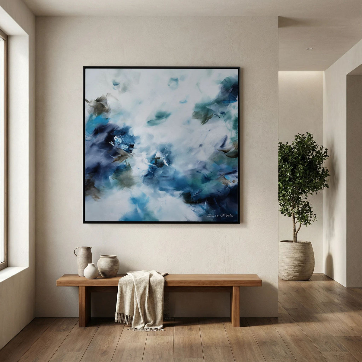 Wild Nature II - Framed Canvas Print