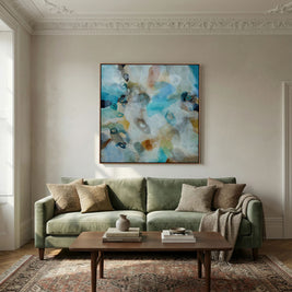 Haven of Peace - Framed Canvas Print