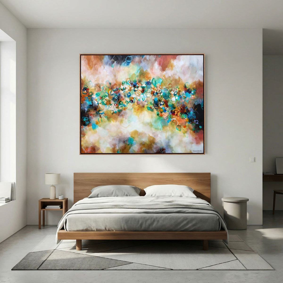 Golden Hour - Framed Canvas Print
