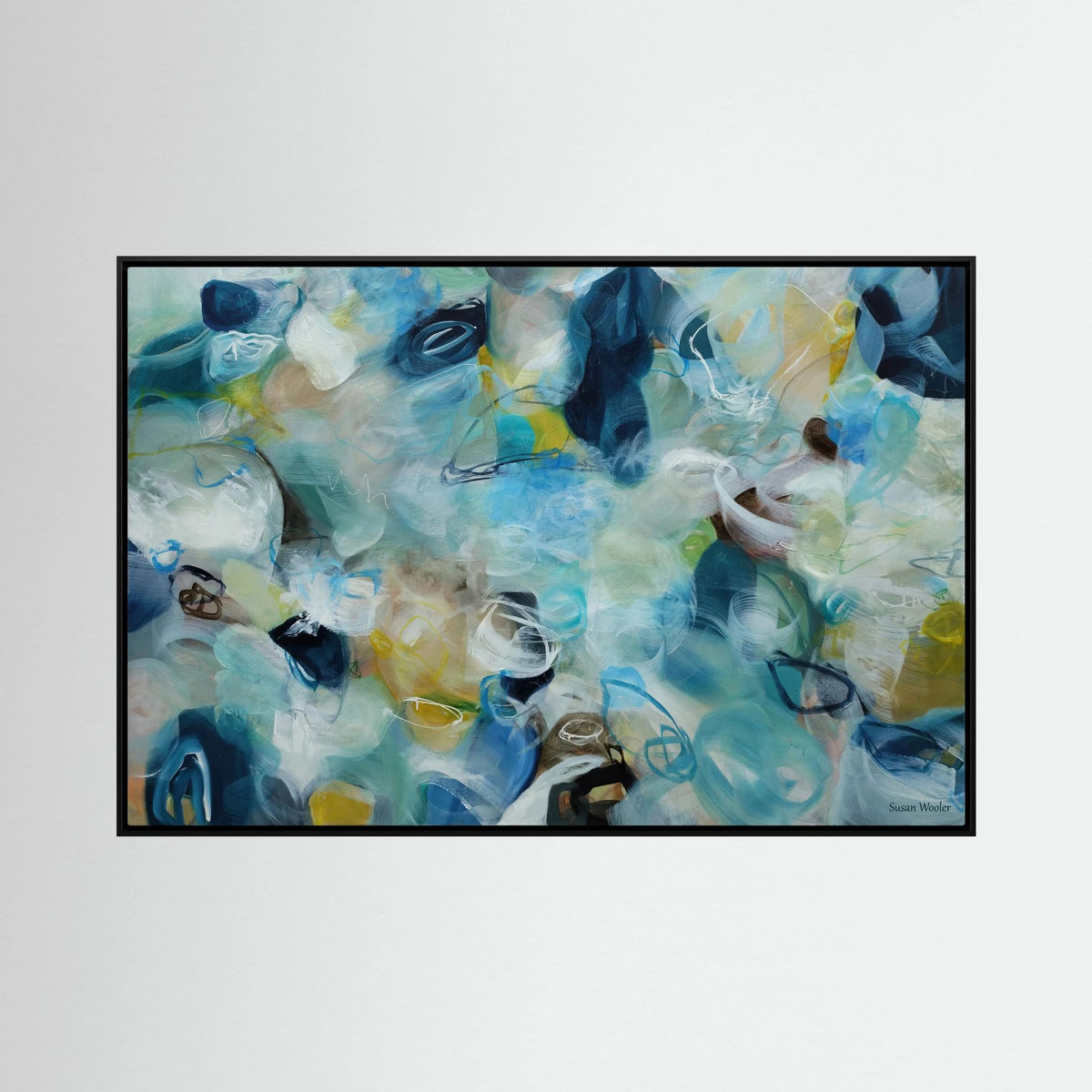 In between days - Framed Canvas Print