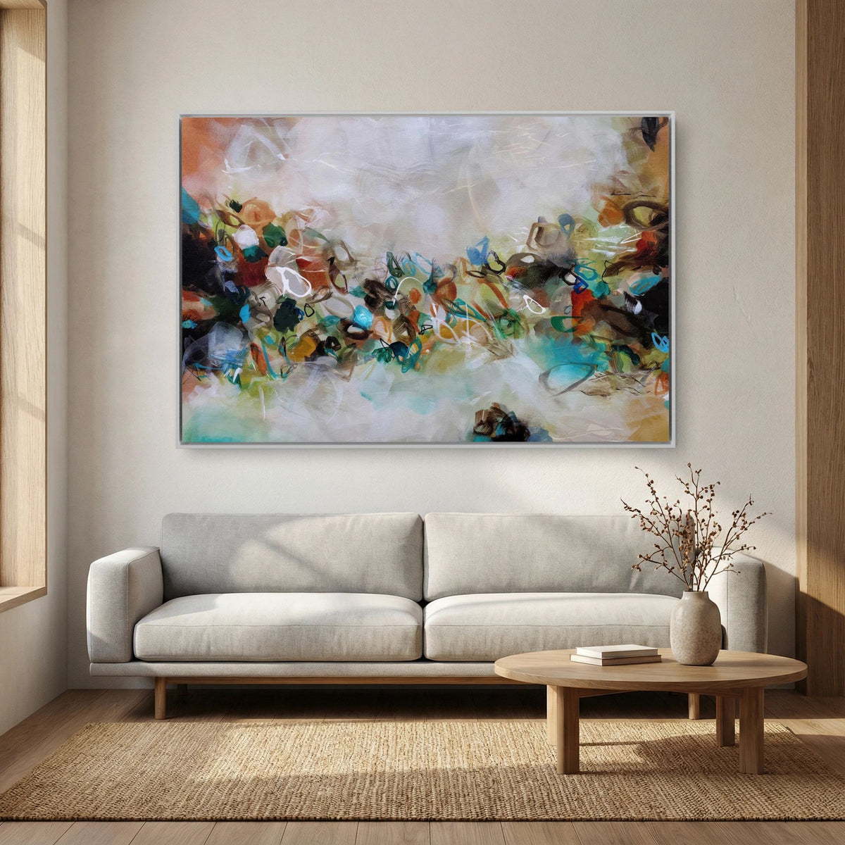 Alchemy of Nature - Framed Canvas Print