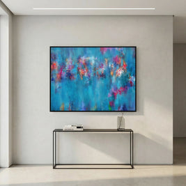 Where the Light Rested - Framed Canvas Print