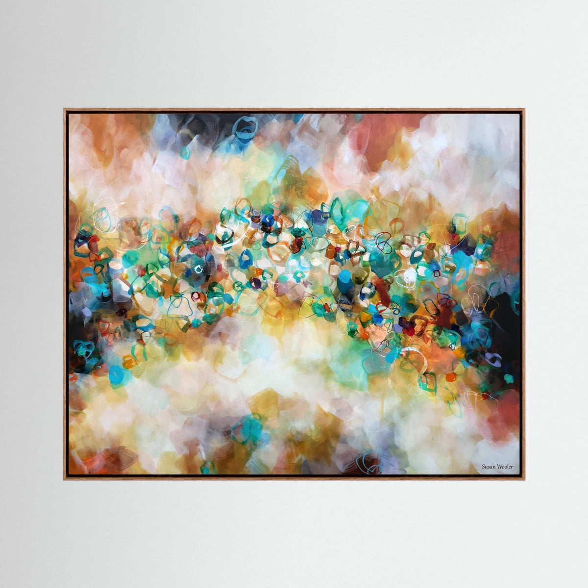 Golden Hour - Framed Canvas Print
