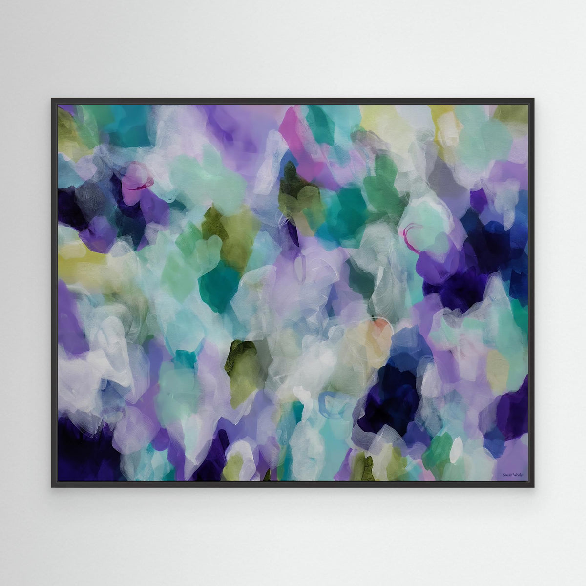 Lavender Dreams II - Framed Canvas Print