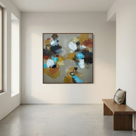 Moving Forward II - Framed Canvas Print