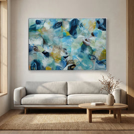 In between days - Framed Canvas Print