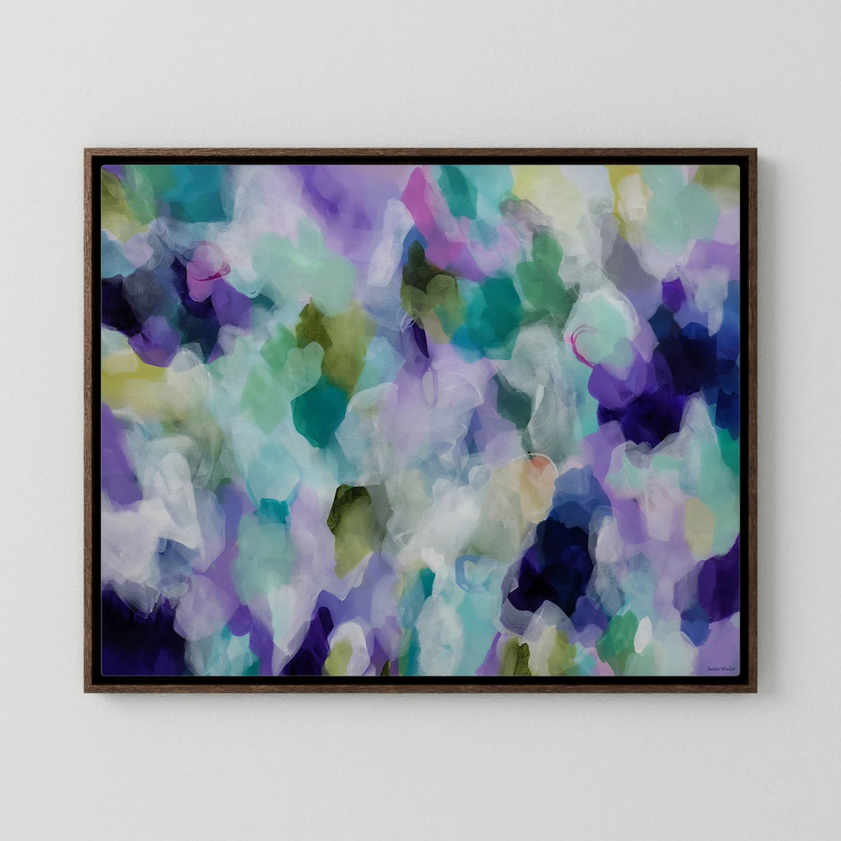 Lavender Dreams II - Framed Canvas Print