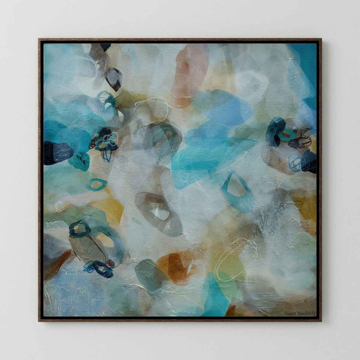 Haven of Peace - Framed Canvas Print
