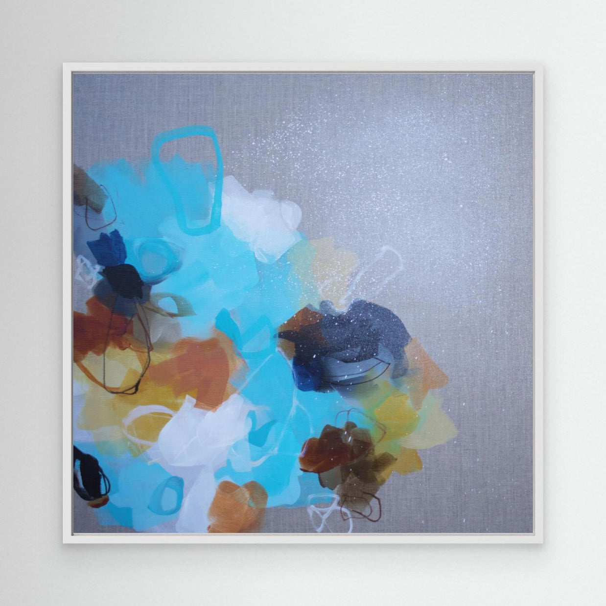 Moving Forward III - Framed Canvas Print