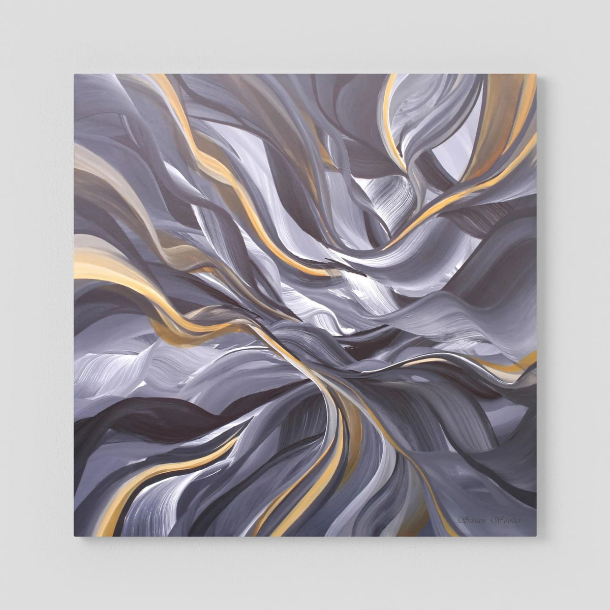 Aura - Framed Canvas Print