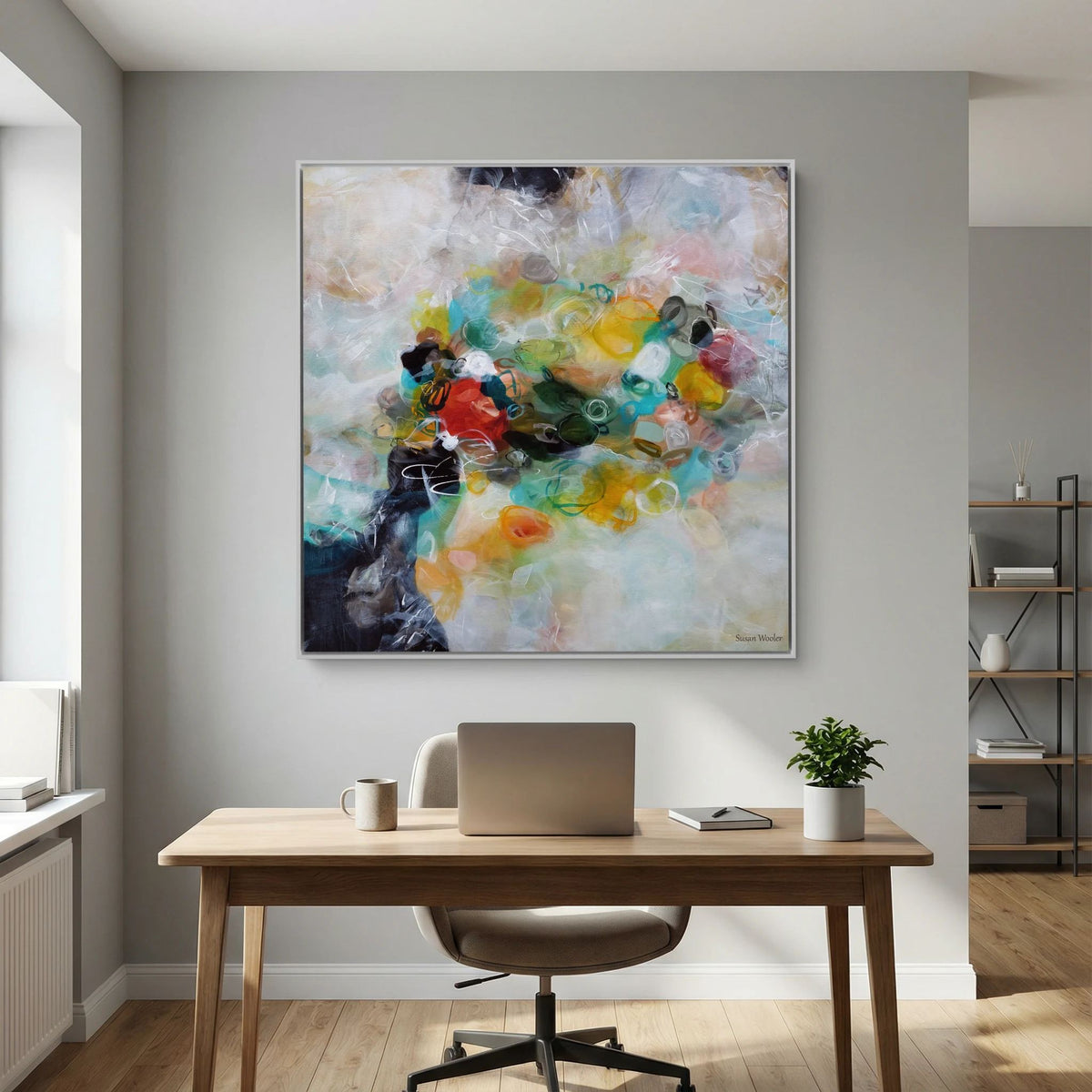 Nectar for the Bees - Framed Canvas Print