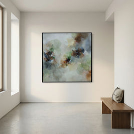 Earth Echoes - Framed Canvas Print