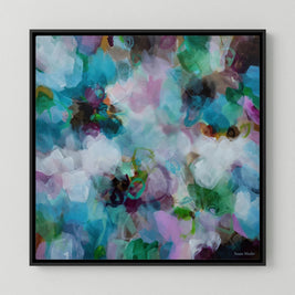Breathe - Framed Canvas Print