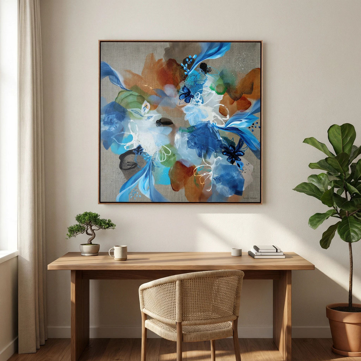 New Possibilities - Framed Canvas Print