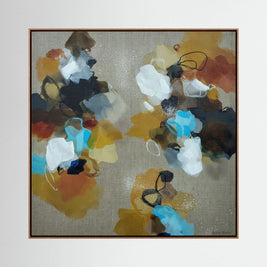 Moving Forward II - Framed Canvas Print