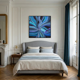 Vortex - Framed Canvas Print