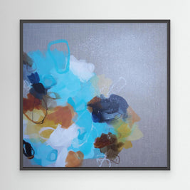 Moving Forward III - Framed Canvas Print