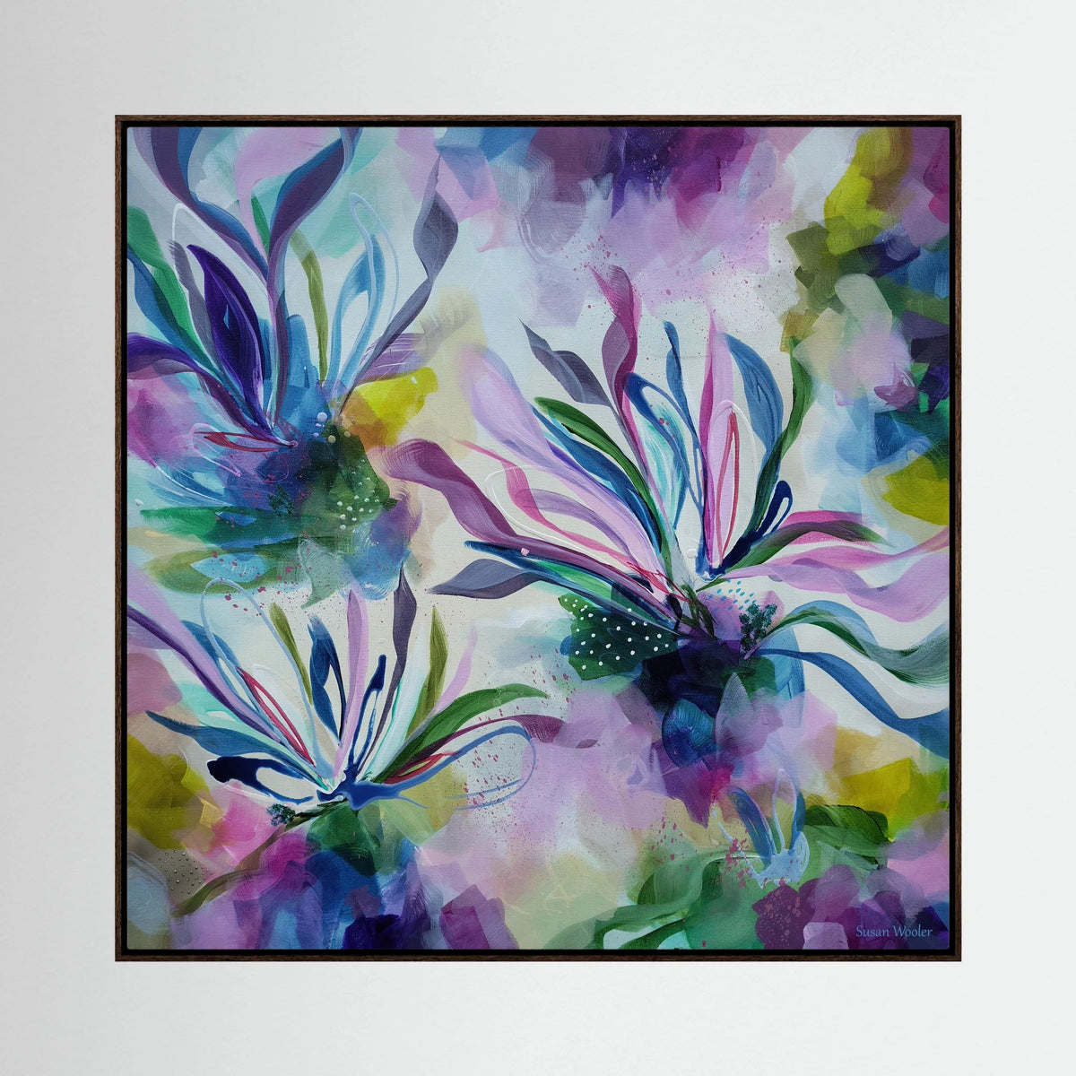 Forever in Bloom - Framed Canvas Print