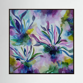 Forever in Bloom - Framed Canvas Print