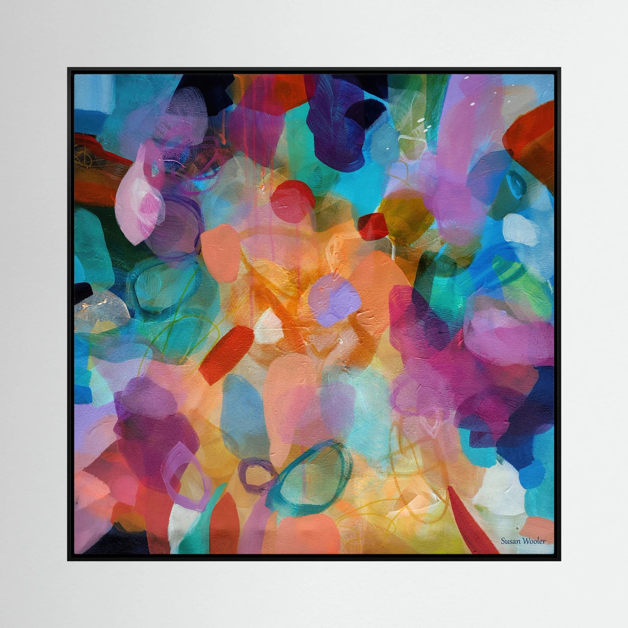 Forgotten Beauty - Framed Canvas Print