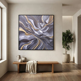 Aura - Framed Canvas Print