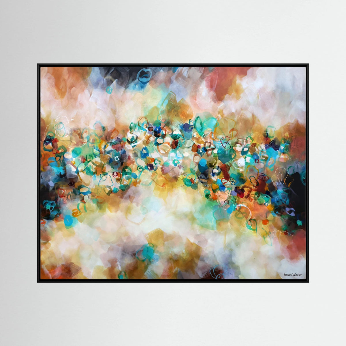Golden Hour - Framed Canvas Print