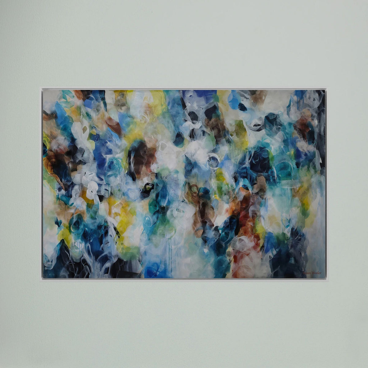 Coastal Whispers - Framed Canvas Print