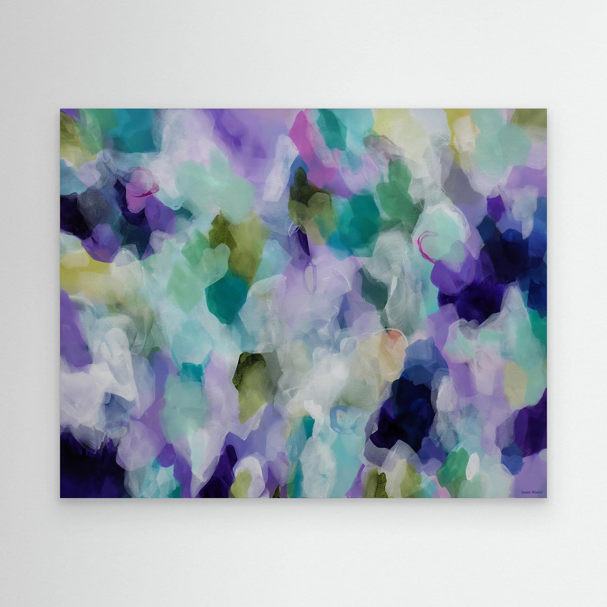 Lavender Dreams II - Framed Canvas Print