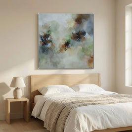 Earth Echoes - Framed Canvas Print