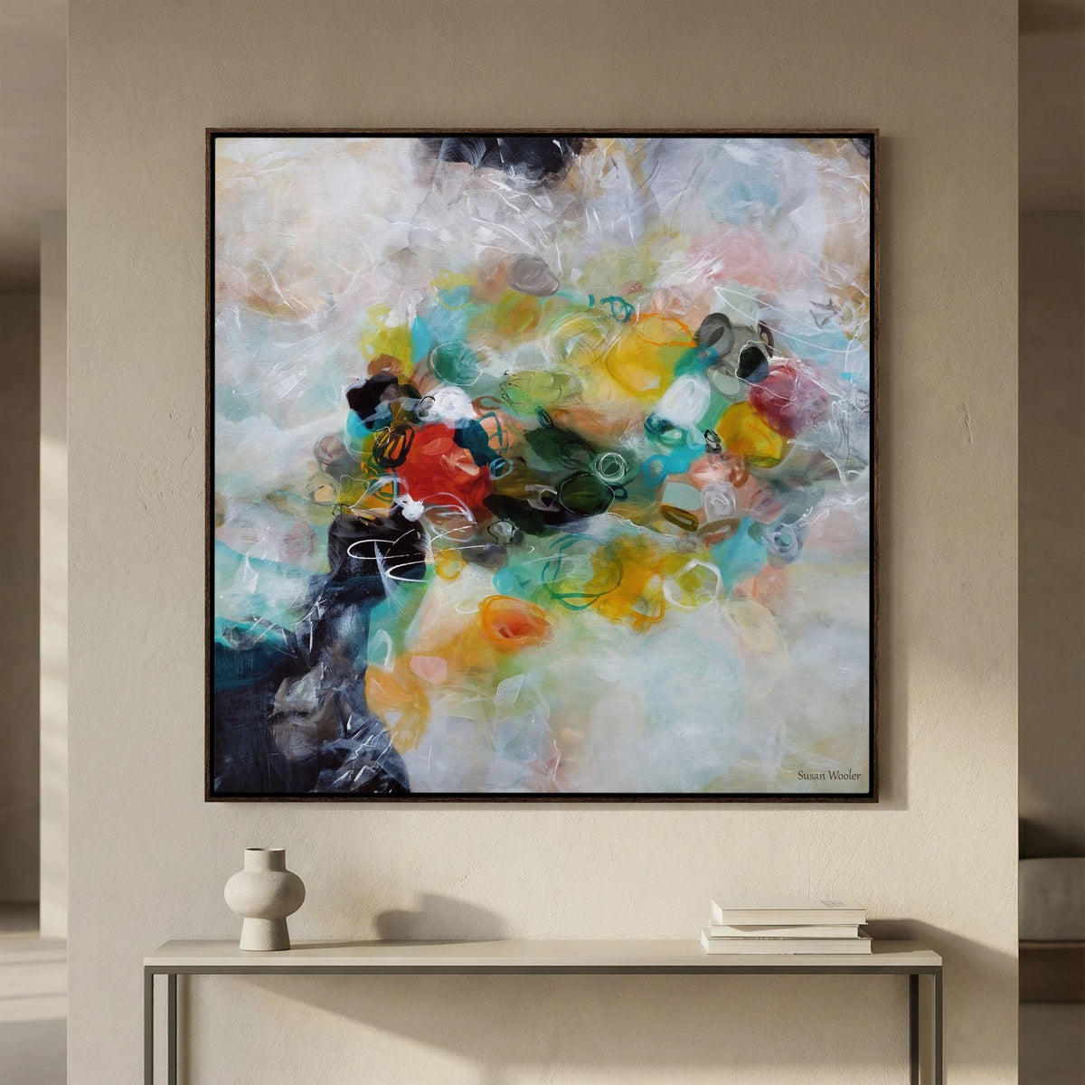 Nectar for the Bees - Framed Canvas Print