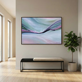 Night Sky - Framed Canvas Print