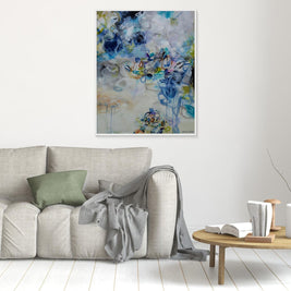 Exhaled Emotions - Framed Canvas Print by Susan Wooler