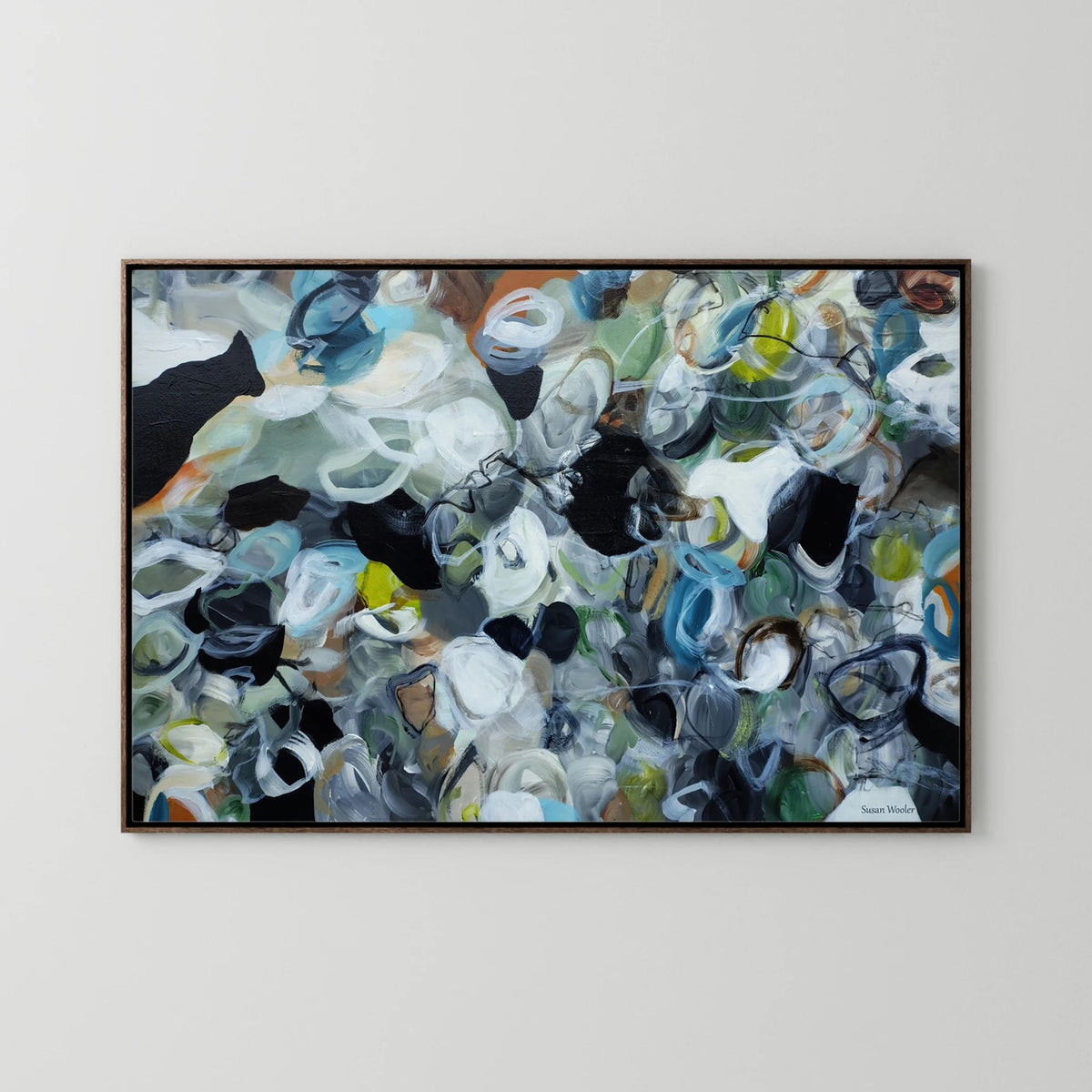 Whispers of Nature - Framed Canvas Print