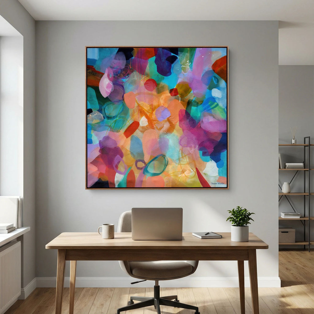 Forgotten Beauty - Framed Canvas Print