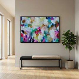 Scent of the Sea Breeze - Framed Canvas Print