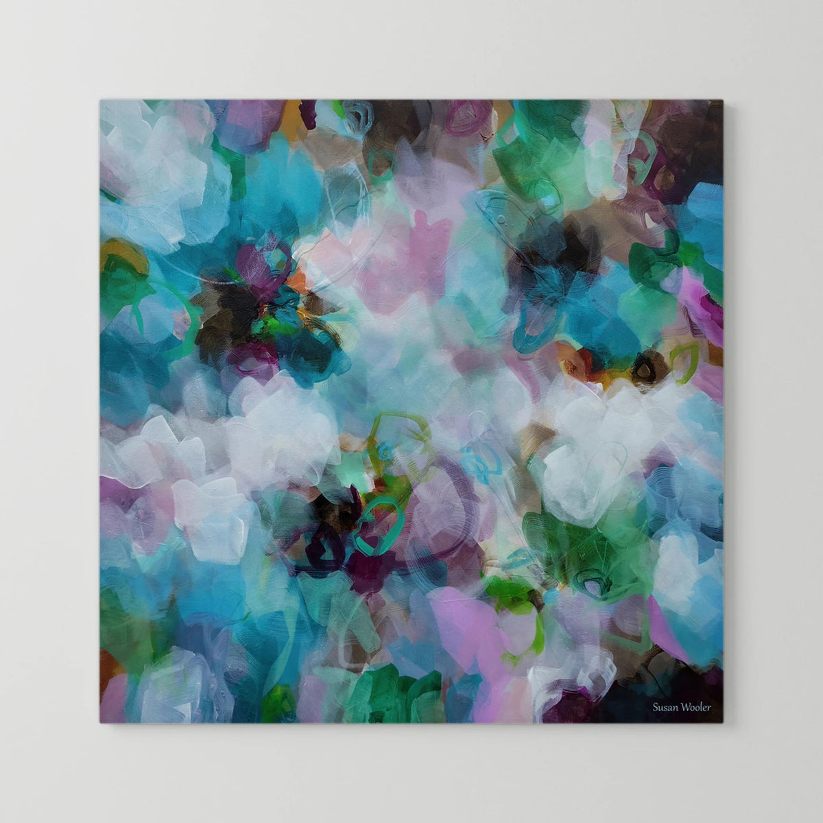 Breathe - Framed Canvas Print