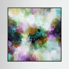 Whispers in the Forest- Framed Canvas Print