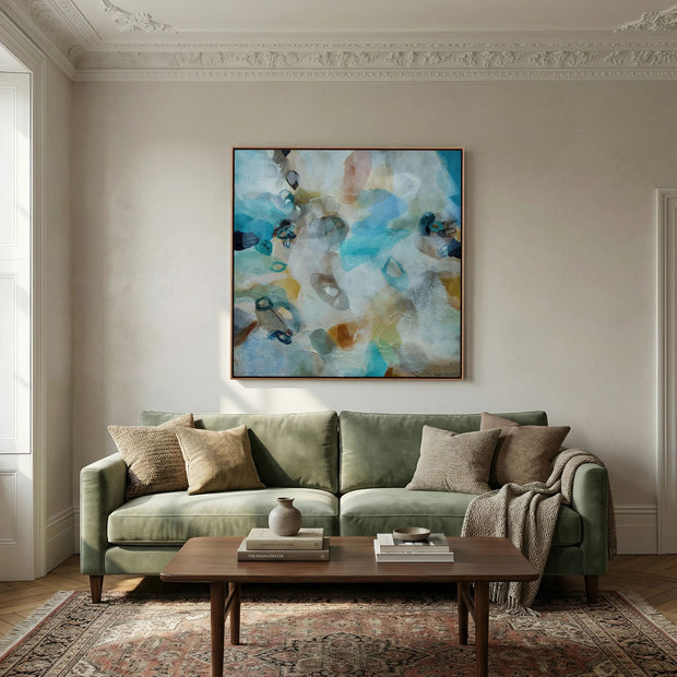 Haven of Peace - Framed Canvas Print