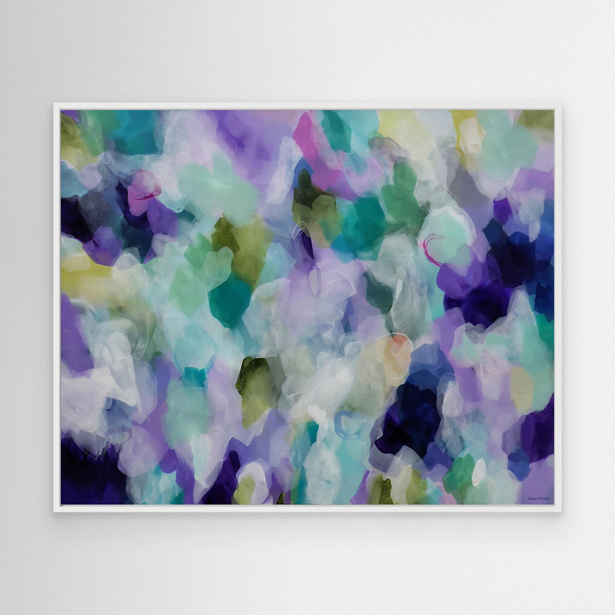 Lavender Dreams II - Framed Canvas Print