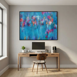 Where the Light Rested - Framed Canvas Print