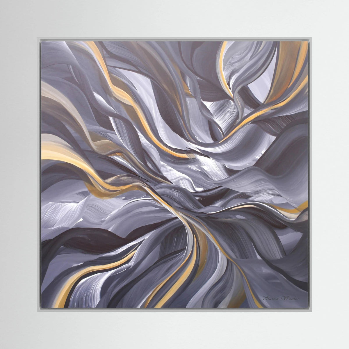 Aura - Framed Canvas Print