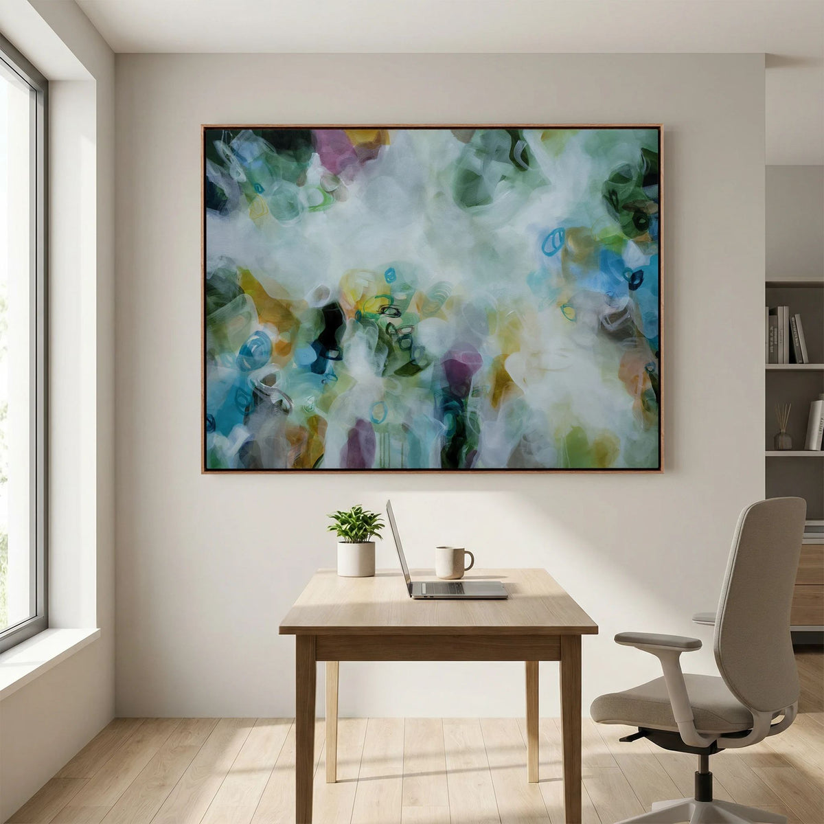 A Fleeting Moment- Framed Canvas Print
