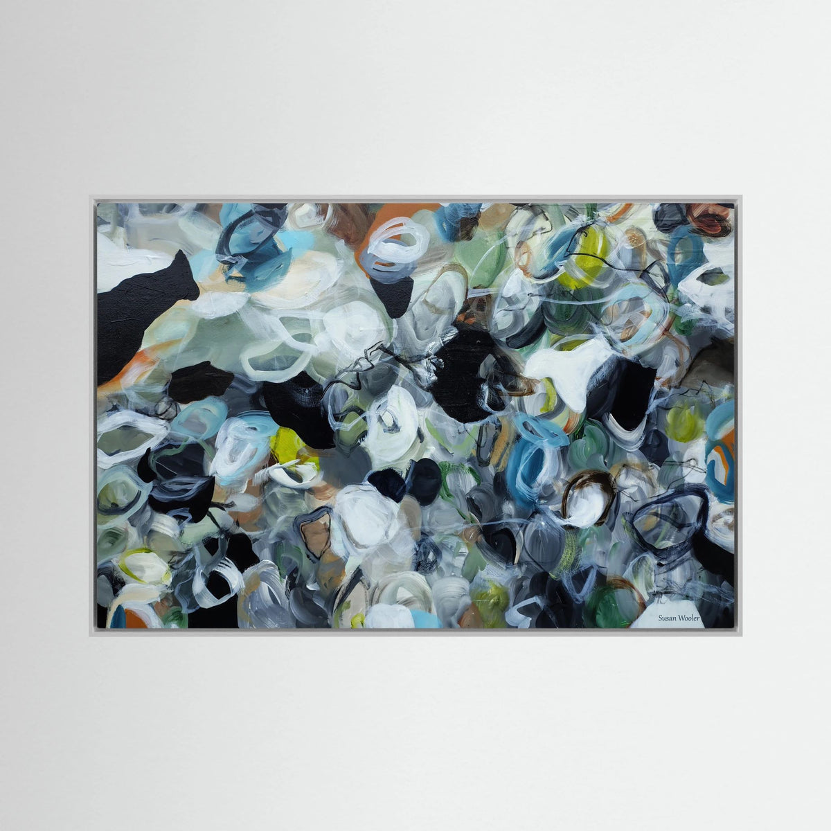 Whispers of Nature - Framed Canvas Print